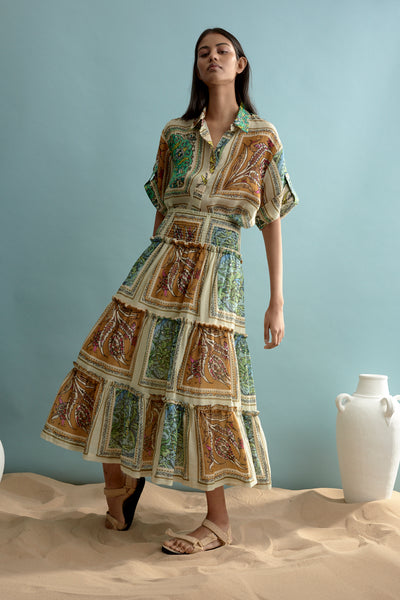 Delphine Split Hem Shirt