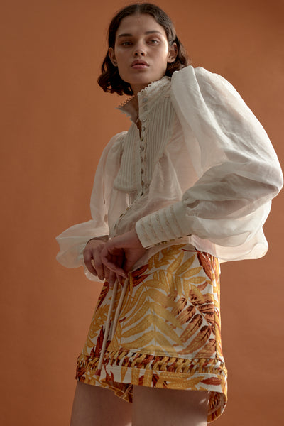 Songbird Blouse Ivory
