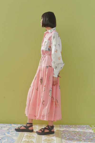 Cleo Patchwork Shirtdress