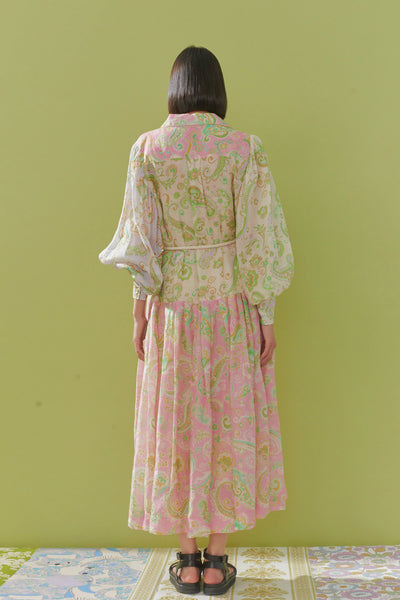 Marta Patchwork Shirtdress