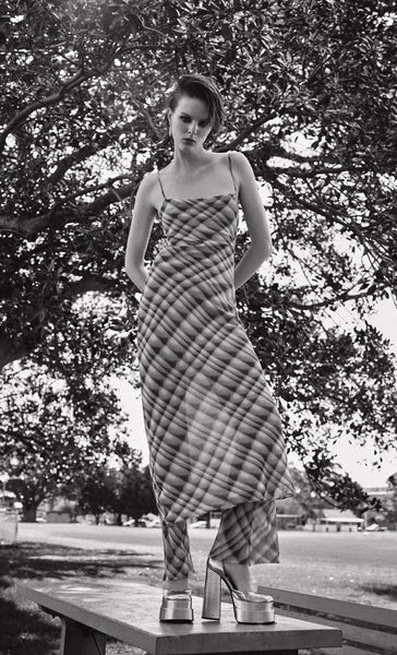 SOLEIL SLIP MAXI DRESS