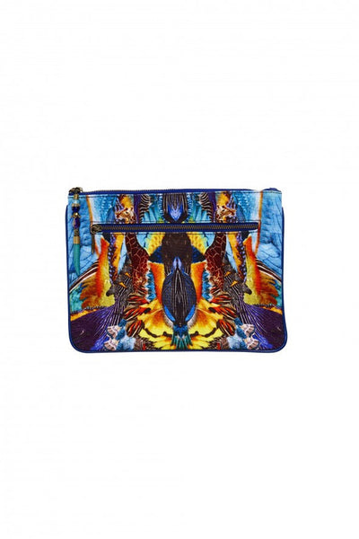 Small Canvas Clutch- Dawn Til Dusk