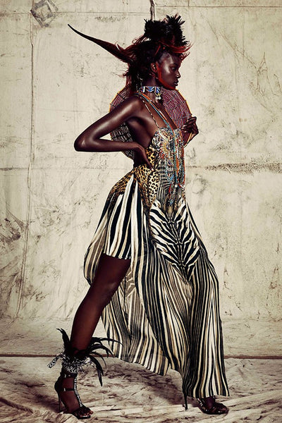 Short Inner Dress W/ Overlay- I Spy With My Little Eye