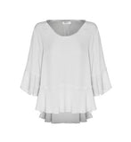 Frill Bell T- Chalk