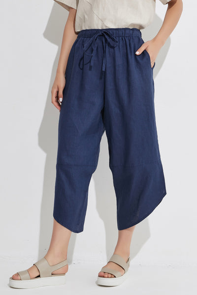 3/4 Pants- Deep Navy