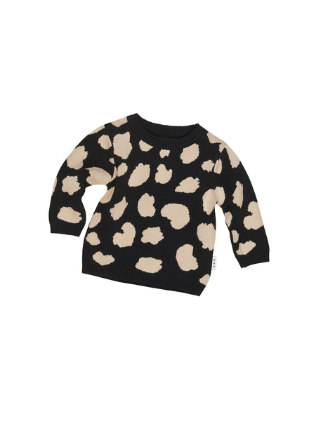 Animal Spot Knit Jumper