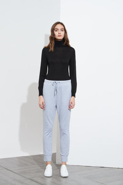 Drawcord Lounge Pant- Greymarle