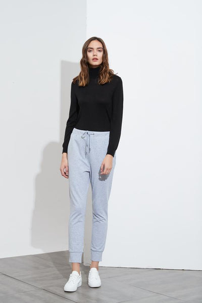 Drawcord Lounge Pant- Greymarle