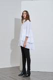 3/4 Triple Layer Shirt- White
