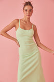 A LINE MIDI DRESS - MINT
