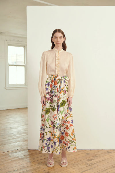 Devina Frill Neck Top