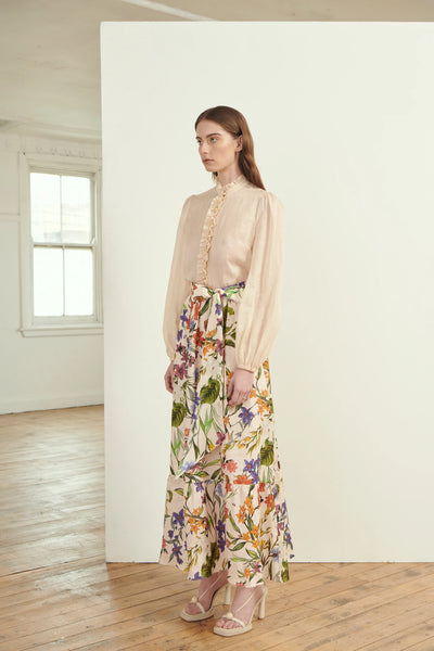 Devina Frill Neck Top