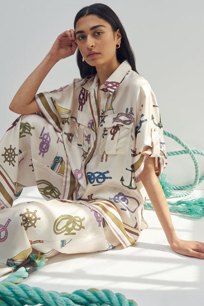 Ships Ahoy Man Shirt