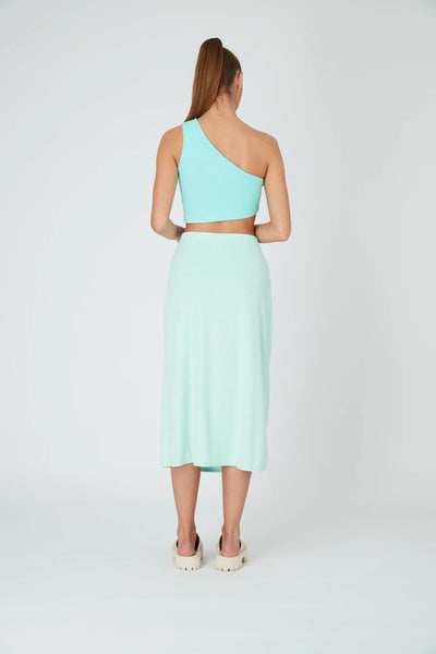 GEMINI CROP TOP - SKY BLUE