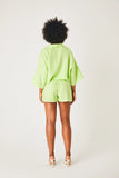 Linen Shorts Splice