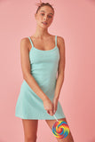 A LINE DRESS - SKY BLUE