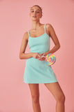 A LINE DRESS - SKY BLUE