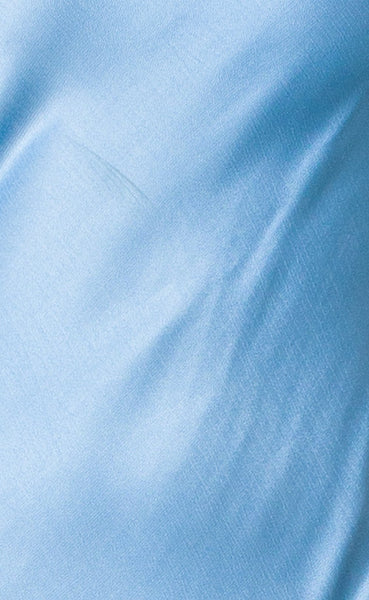 Frederic Asym Midi Dress- Azure