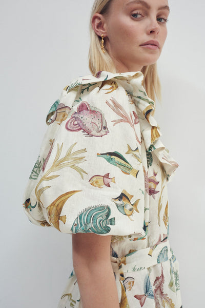 Wanda Frill Mini Dress