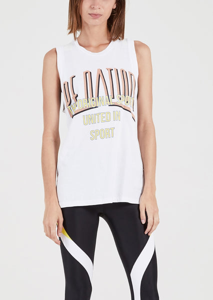 Rocket Shot Tank- White