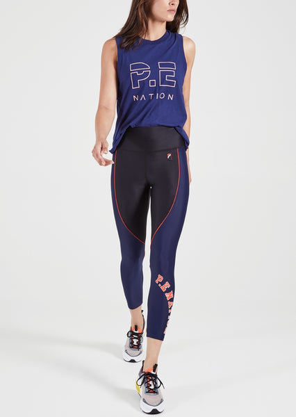 Throw In The Towel Tank- Navy