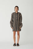 Adele Shirt in Brown/Black