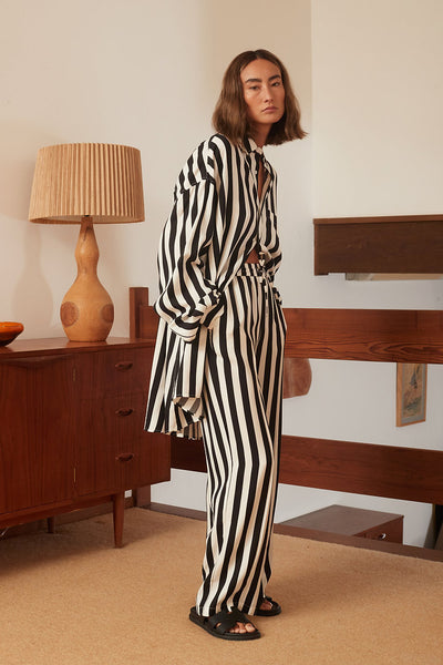 Dillon Shirt in Black/White