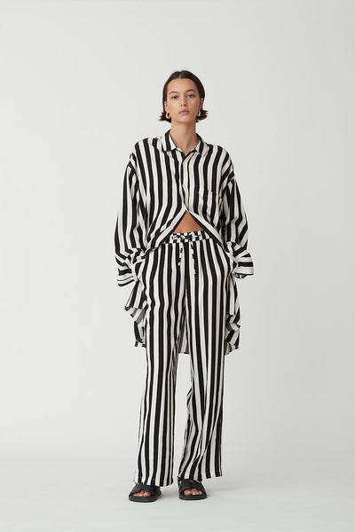 Dillon Shirt in Black/White