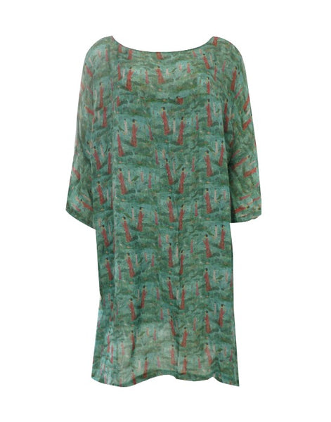 Playground Dress- Stick Men