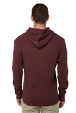 From The Inside Waffle Hoodie- Crushed Berry