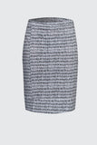 Acrobat Diamond Skirt-White/Black