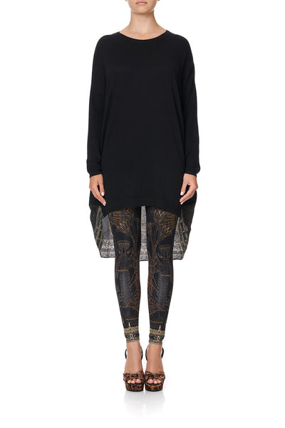 Long Sleeve Jumper W/ Print Back- Cobra King