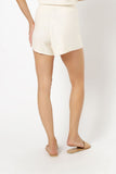 Coops Knitted Shorts- Cream