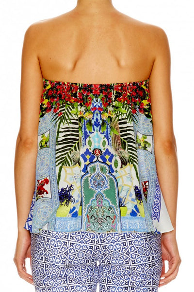 Strapless Tube Top= My Majorelle