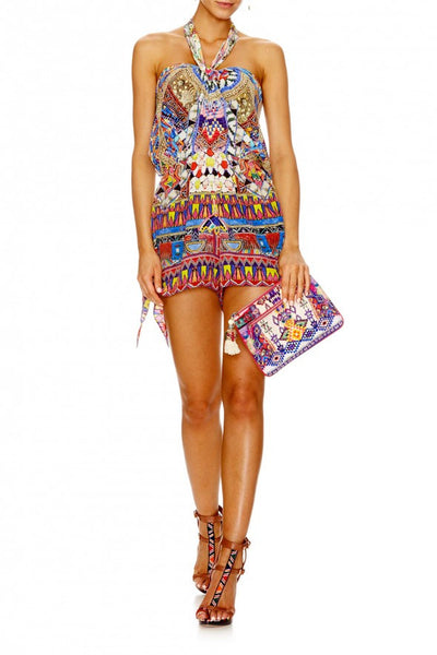 Small Canvas Clutch- Mother Knows Best