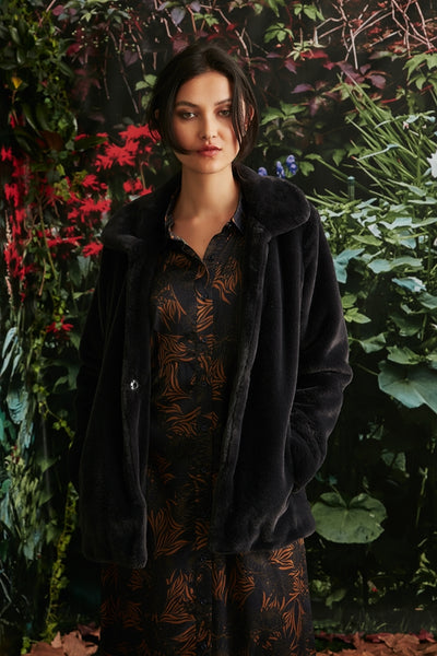 Bella Print Shirt Dress