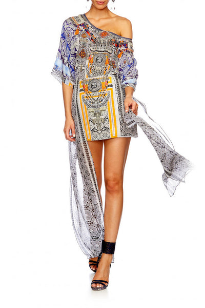 Short Round Neck Kaftan- Dress Up Box