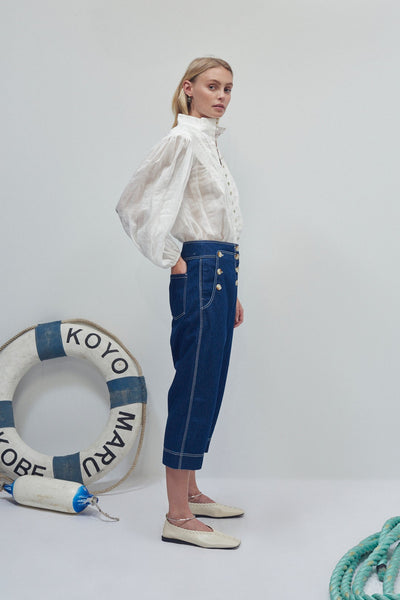 Cascade Panel Yoke Shirt