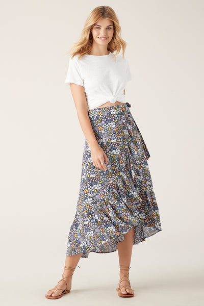 Dalia Wrap Skirt
