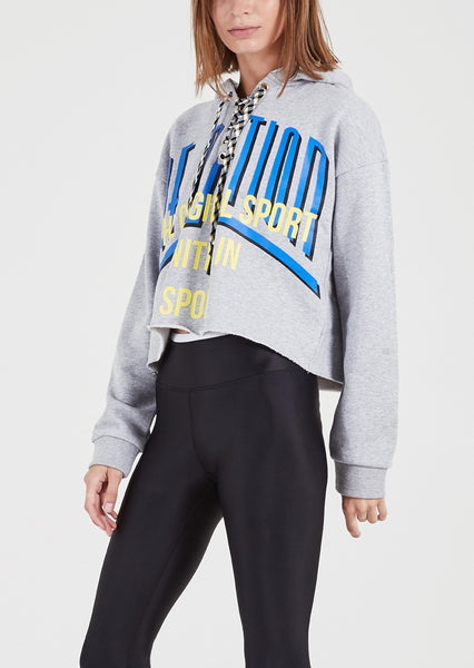 Rocket Shot Hoodie- Grey