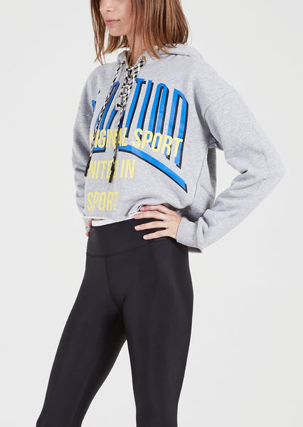 Rocket Shot Hoodie- Grey