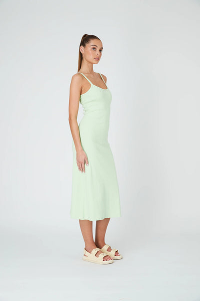 A LINE MIDI DRESS - MINT