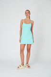 A LINE DRESS - SKY BLUE