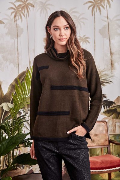 Diversion Sweater- Moss