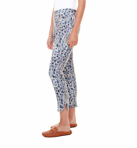 UP-DATED DENIM PANT IN MEDIUM BLUE 67707IUP BY UP!