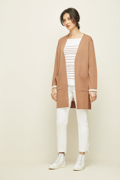 Collect Cardi Coat- Toffee