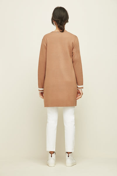 Collect Cardi Coat- Toffee