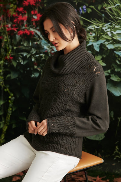 Forgiven Sweater- Safari