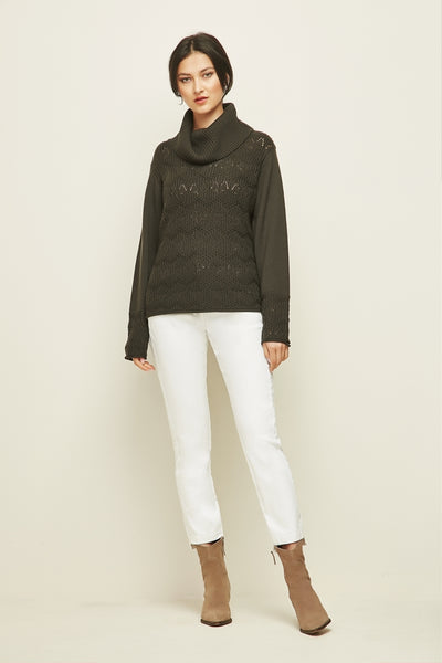 Forgiven Sweater- Safari