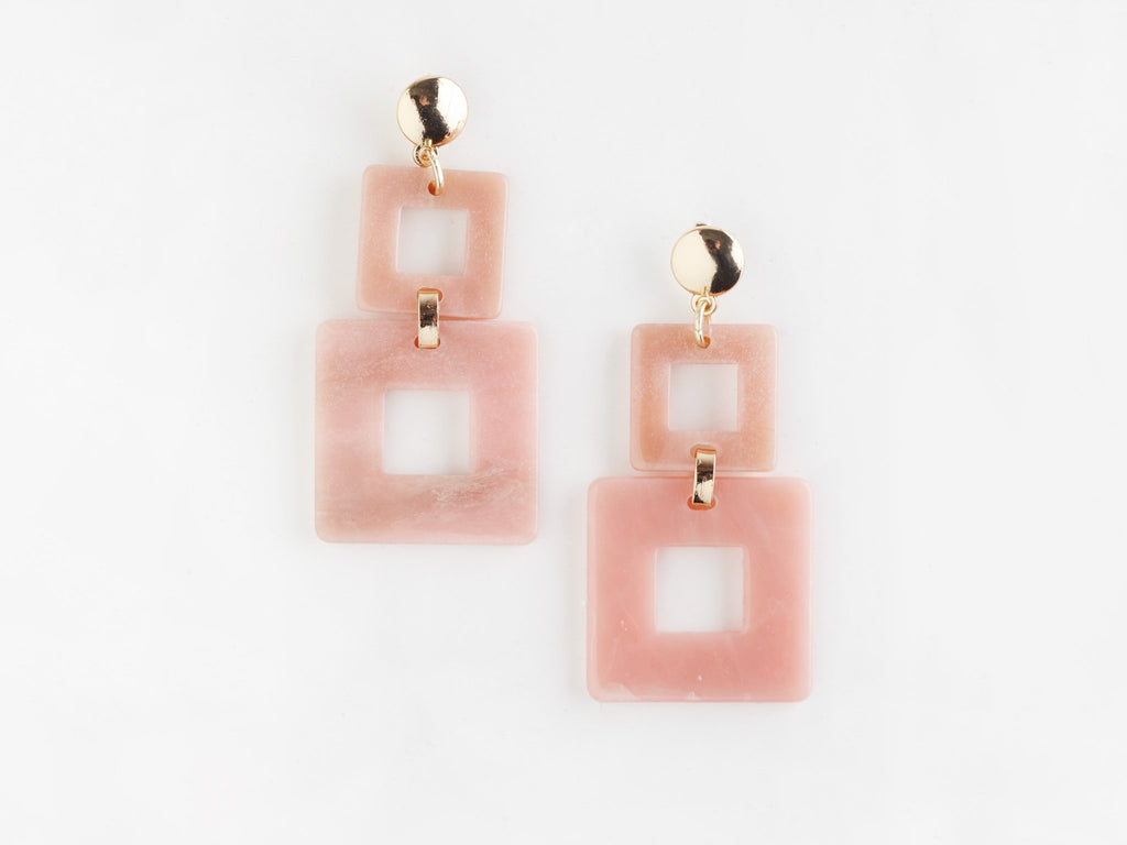 Toucan Earrings- Pink